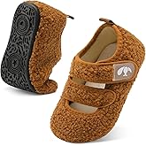 FEETCITY Toddler House Slippers - Boys & Girls Winter Kids Indoor Home Shoes - Warm Socks