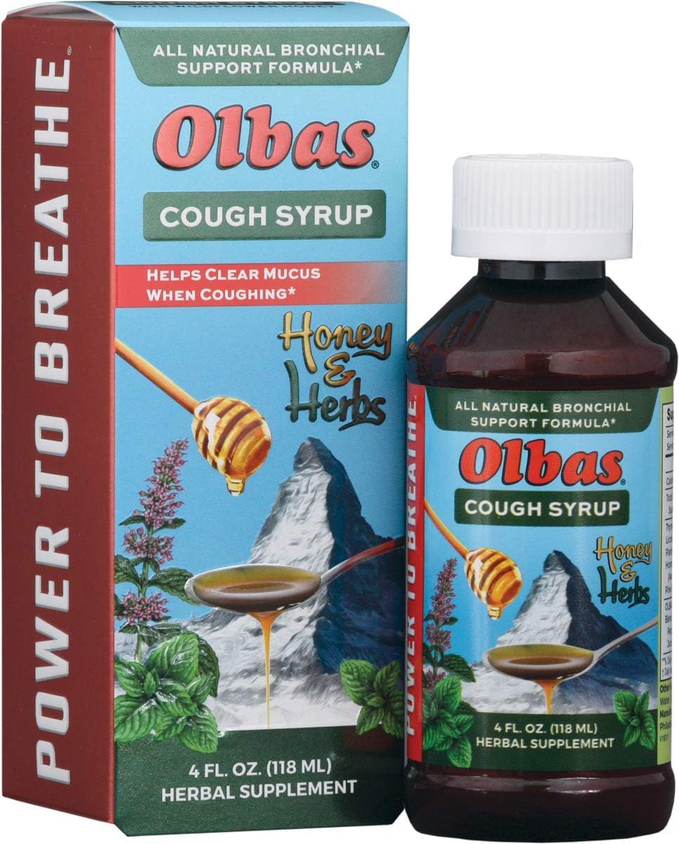 Olbas Cough Syrup, 4 fl oz (118ml)