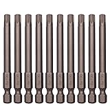 Sipery 10Pcs Torx Screwdriver Bit Sets Magnetic