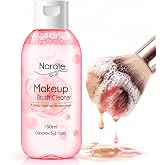 Norate Makeup Brush Cleaner, Brush Cleaning Solution &amp; Shampoo, 5.3 Fl Oz | Deep Cleaning, Removes Makeup Residue, Daily Brush Care, Gentle on Brush Bristles, For Makeup Brushes &amp; Sponges, Cruelty-Free