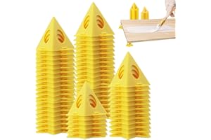 70PCS Painting Pyramid Stands, Painter's Plastic Cone Supports for Canvas and Door Risers, Mini Elevated Feet for Painting, P