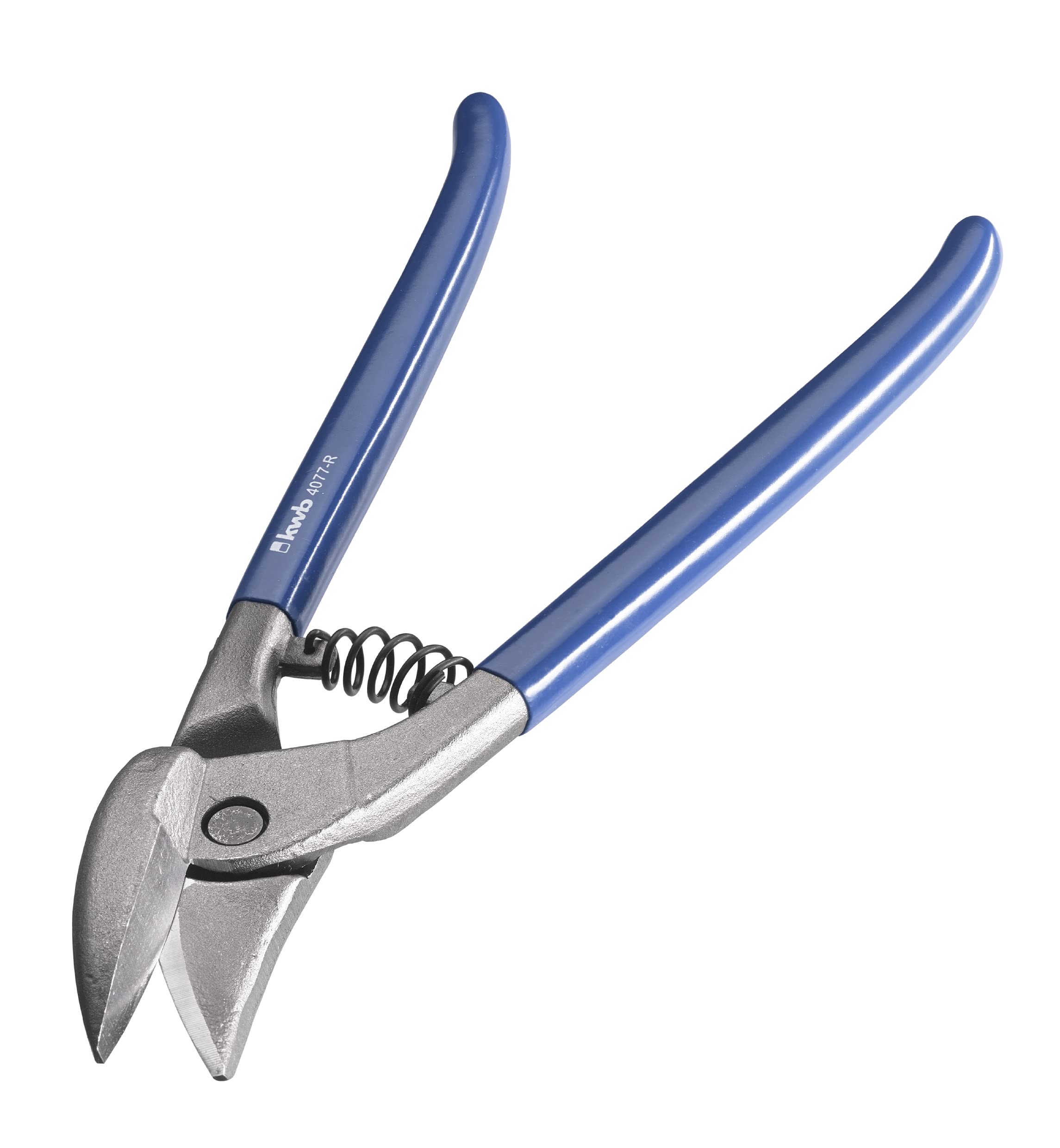 kwb 260mm Right-Cut Professional Sheet Metal Shears for Tight Curves, Cuts up to 1.5mm Steel and 1mm Stainless Steel