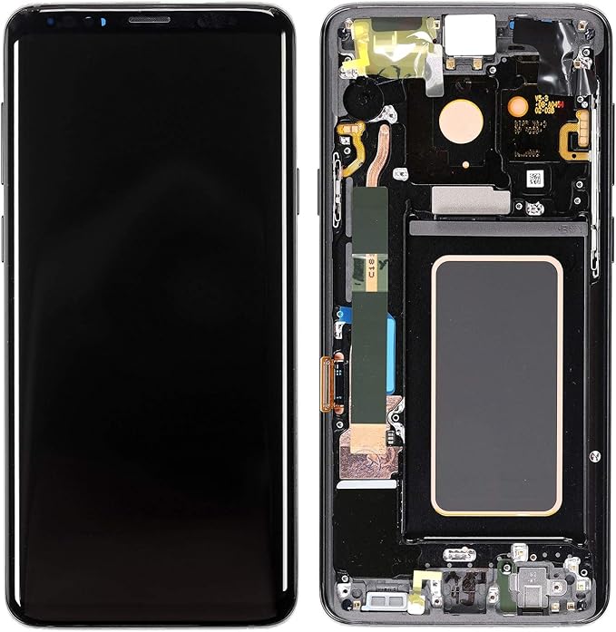 Samsung S9 S9 Plus Lcd Display Mit Rahmen Samsung Galaxy S9 Plus Screen Frame Amazon De Elektronik
