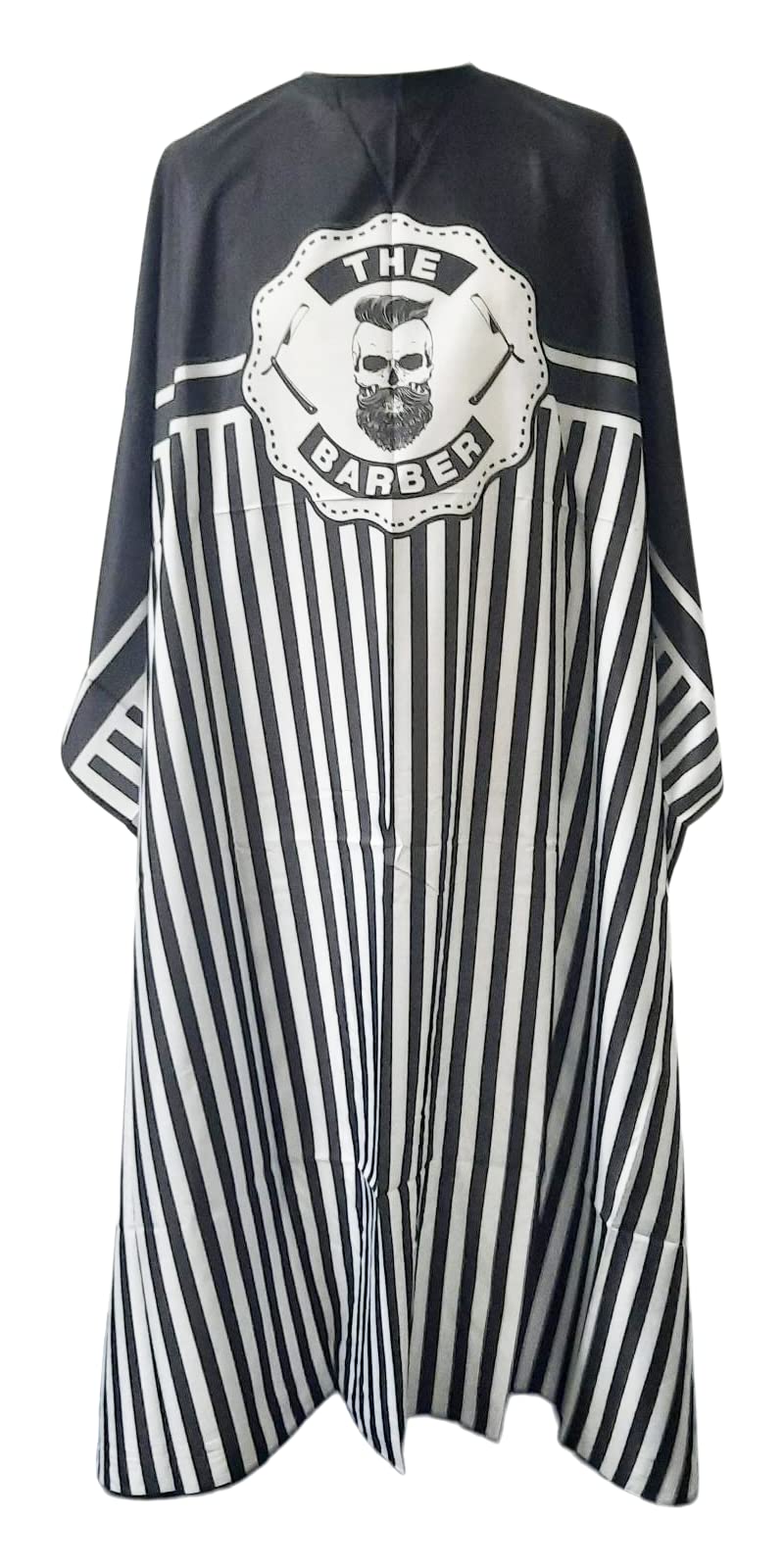Kobe Professional Hairdressing Skull & Cut Throat Barber Gown - Extra Large Water Resistant hair Cape, excellent for hairdressers or barbers, an ideal salon gown.