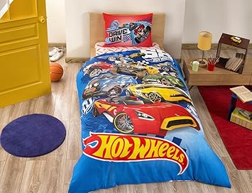 100 Baumwolle Kinder Hot Wheels Bettwasche Set Einzelbett
