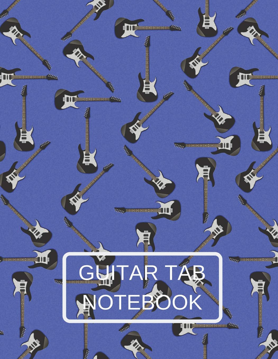 Guitar Tab Notebook: Blank Music Sheet Paper Journal - Guitar Chord, Standard Staff & Tablature