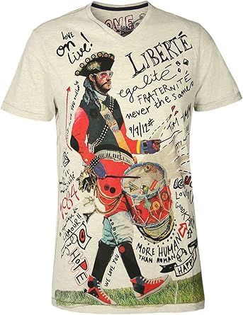 tee shirt desigual homme