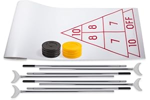 Champion Sports Shuffleboard Set: Indoor Outdoor Game