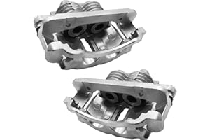 funire Front Dics Brake Caliper Assembly with Bracket Compatible with 2003-2004 Ford Mustang Base/GT | Brake Calipers for 18-B4839 & 18-B4838 | Front Brake Caliper Driver and Passenger Side