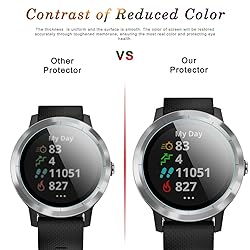 Diruite 4-Pack for Garmin Vivoactive 3 Tempered