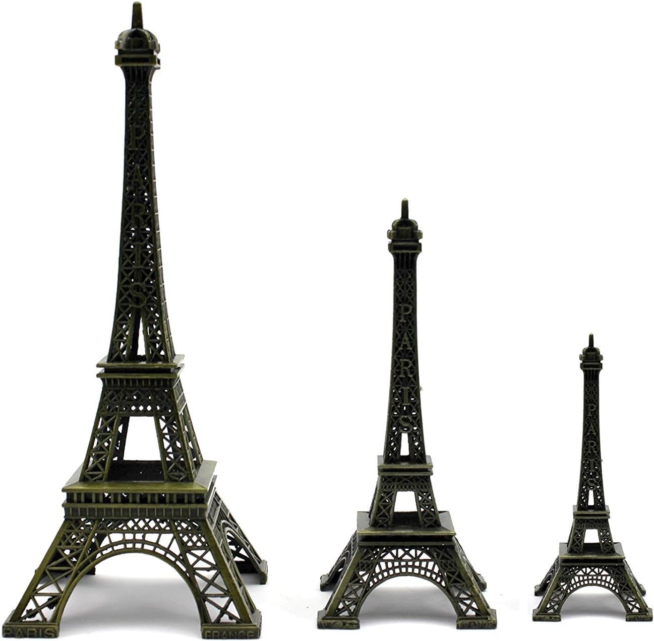 Gangnam Shop 10cm Height Metal Art France Paris Eiffel Tower Model Home Office Decoration