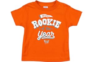 ROOKIE WEAR BY SMACK APPAREL Rookie of The Year Baby Apparel for Football Fans (NB-7T)