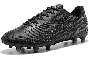 EPIMENO Soccer Cleats Men's and Women's Lightweight Football Shoes Outdoor Rugby Boots