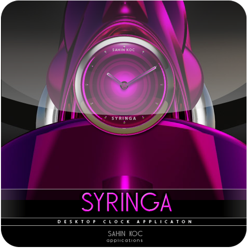 Syringa Beautiful Clock Widget Theme for Android