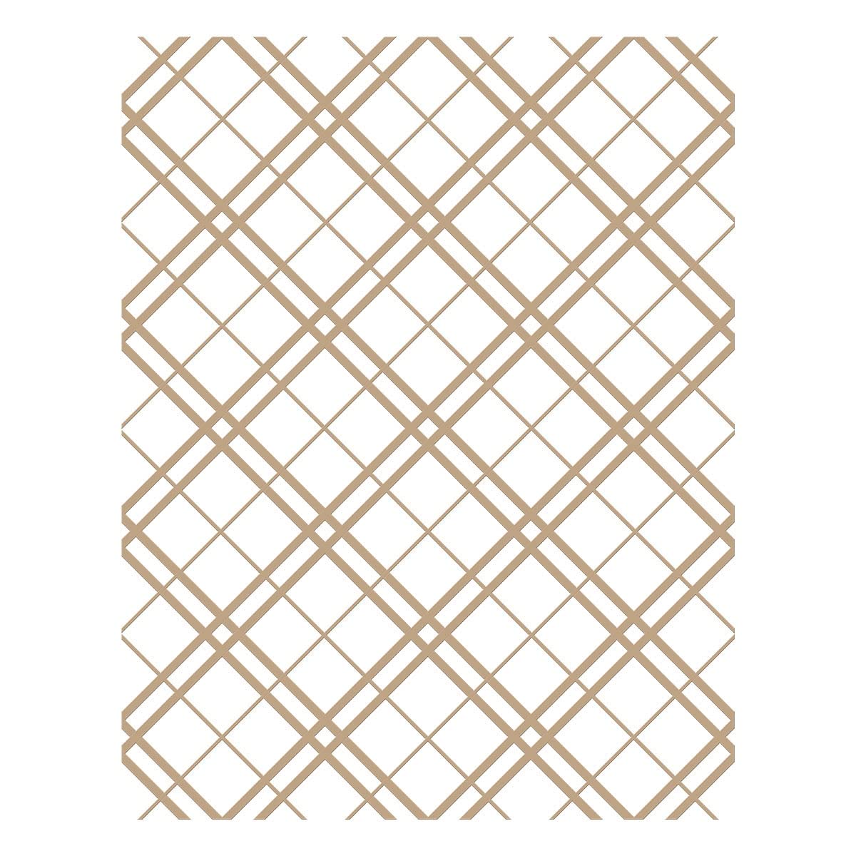 Spellbinders Plaid Tidings Background