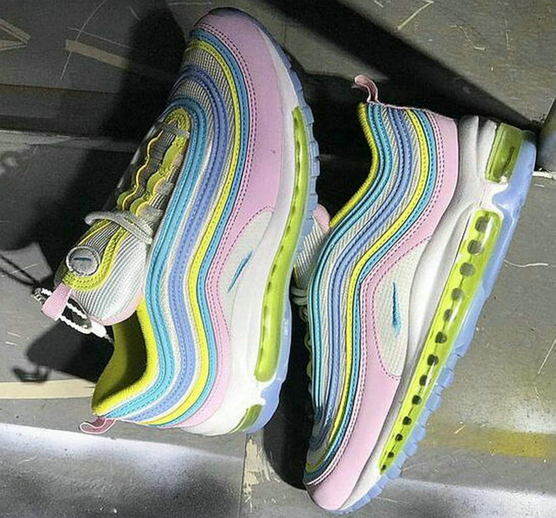 nike air max 97 corduroy pink rainbow