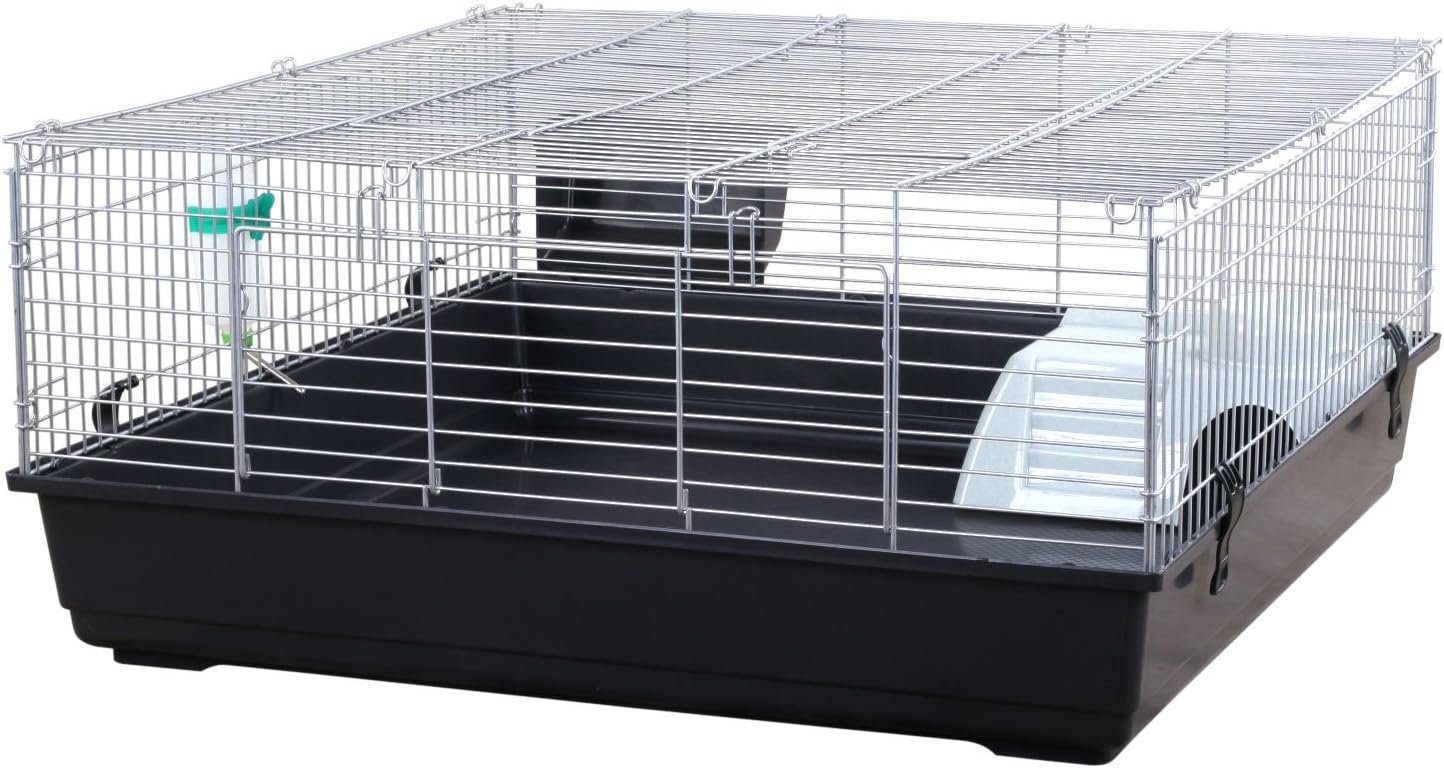 LITTLE FRIENDS Indoor Square Cage Rabbit & Guinea Pig by Little Friends