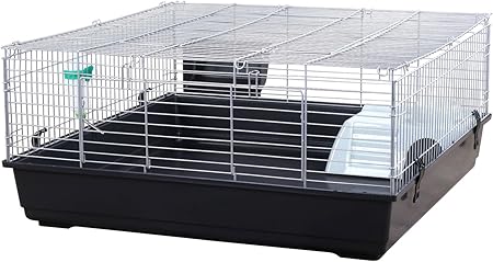 square rabbit cage