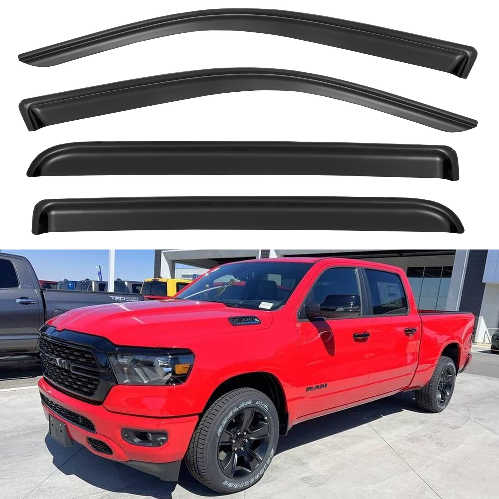 Mua Window Visors Rain Guards for 2019 2020 2021 2022 2023 2024 Dodge