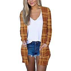 Oversized Womens Sweaters Yellow Cardigan Oversized
