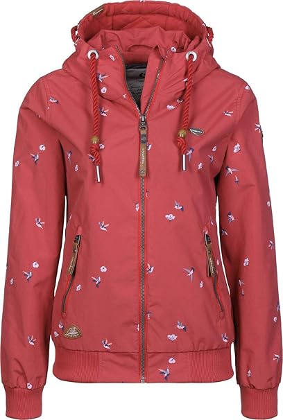 Ragwear Damen Jacke Nuggie Birds