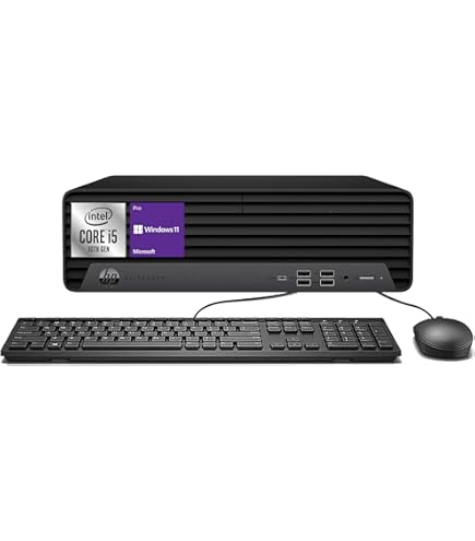 Amazon.com: HP EliteDesk 800 G6-SFF, Core i5-10500 3.1GHz, 16GB
