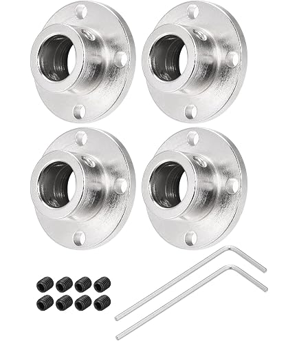 4pcs 8mm flange coupling connector rigid guide model coupler P | Shop The World