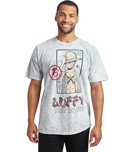 Ripple Junction One Piece Men's Anime T-Shirt Monkey D. Luffy