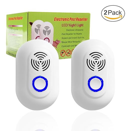 Repelente de plagas ultrasónico electrónico enchufe de pared ...