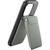 Peak Design Mobile Stand Wallet, Sage, Slim Profile, On-Demand Stand, Weatherproof Nylon Fabric, Connects to Mobile Cases, MagSafe Compatible, for iPhone, Samsung and Google Phones