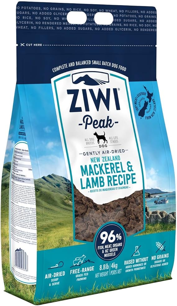 Ziwipeak Daily Dog Air Dried Cuisine Mackerel & Lamb 4 kg Amazon.co.uk