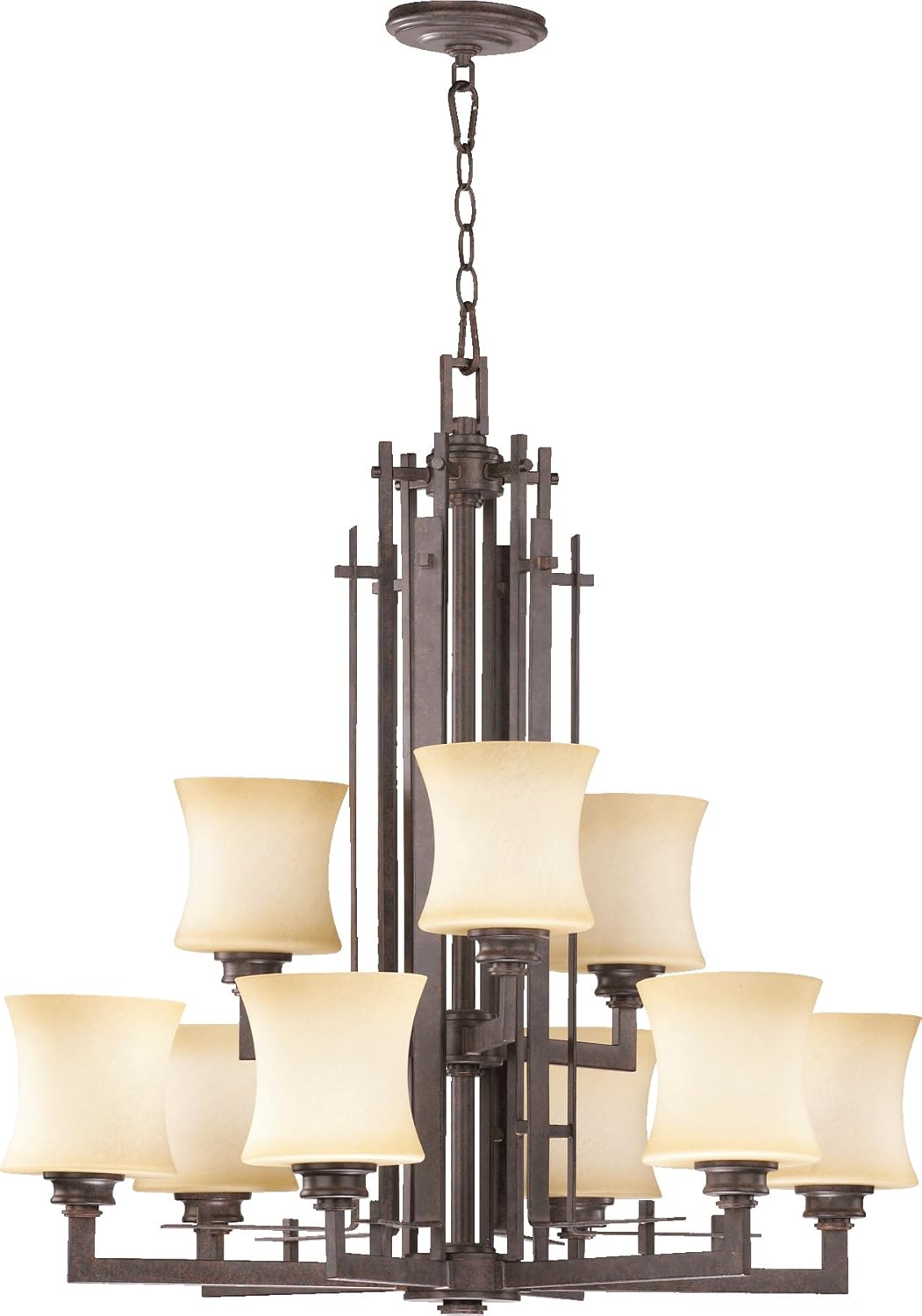 Prairie 9 Light Chandelier