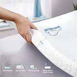 wowttrelax Dual-Layer Memory Foam Mattress Topper 90x190x5cm with Cover view 4