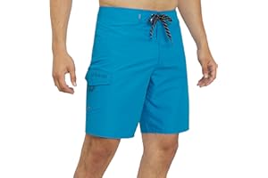 Quiksilver Men's Swimwear Regular Fit Fixed Waist UPF 50 Quick Dry 20 Inch Board Shorts