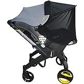 Doona Sunshade Extension | Doona Accessories Stroller for Summer | Car Seat Cover Attachment for Sun Protection | Carseat Canopy for Baby Sun Shade Extender | Also Compatible with Carseat