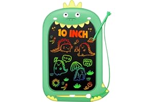 YUBALEER Toddler Toys Age 1-2,10IN Drawing Tablet Doodle Board LCD Writing Tablet for Kids,Learning Toys for 1 2 3 4 5 6 7 8 Year Old Boys Girls Christmas Birthday Gifts,Travel Games Dinosaur Toys for Boys 4-6