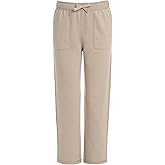 Nautica Boys' Uniform Sensory-Friendly French Terry Pant