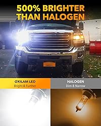 OXILAM Newest Q26 H7 Bulbs Real 1:1 Design, 16000LM
