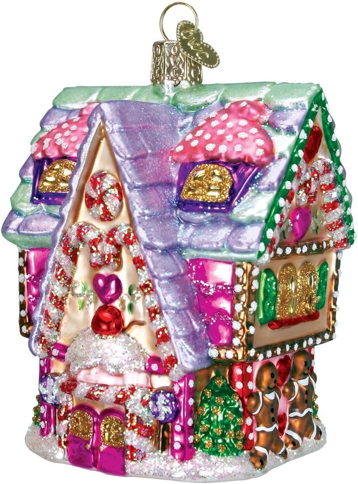 Old World Christmas Home Gifts Glass Blown Ornaments for Christmas Tree Cupcake Cottage