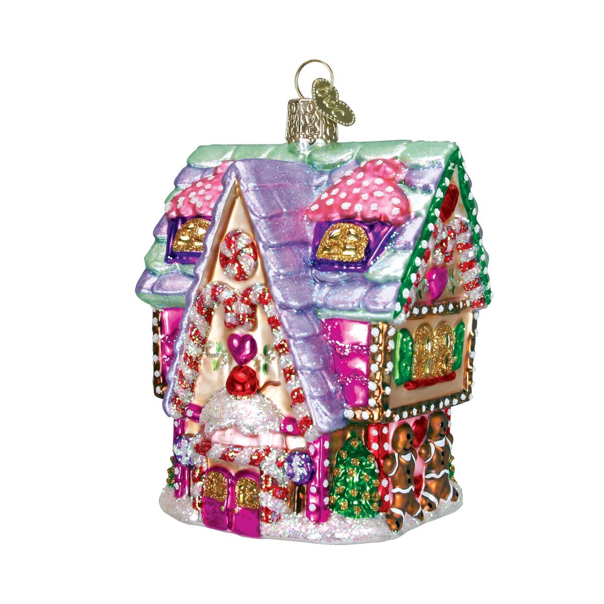Old World Christmas Home Gifts Glass Blown Ornaments for Christmas Tree Cupcake Cottage