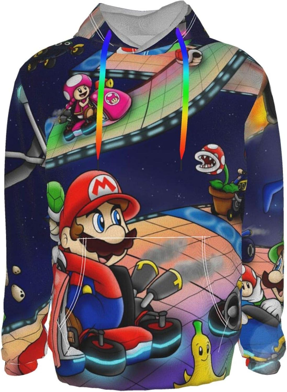 Super mario hoodie men's Clearance