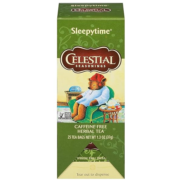 CELESTIAL SEASONINGS SLEEPYTIME HERBAL TEA, 25 TEA BAGS