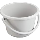 Risu Bucket Berg Wide Mouth Round Light Gray 4L 4WB