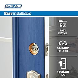 Schlage FB50 N G LAT 622 Single Cylinder Deadbolt