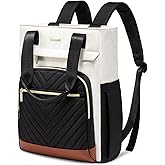 LOVEVOOK Laptop Backpack for Women, 15.6 Inch Work Laptop Bag Teacher Nurse Backpack, Wide Open Travel Tote Backpack Purse Business Computer Daypack