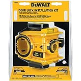 DEWALT Door Lock Installation Kit, Bi-Metal (D180004)