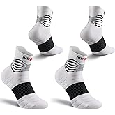 NEENCA Medical Compression Socks for Women & Men Circulation—2 Pairs, Ankle Compression Stockings for Pain Relief, Plantar Fasciitis, Swelling, Running, Nurses, Travel, Pregnancy, Flying. 20-30 mmHg