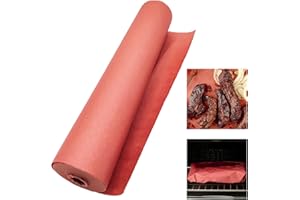 TIKXLAFE Butcher Paper for Smoking Meat Food-Grade Paper for Smoking Grilling, Unbleached, Uncoated (18in x 175ft)