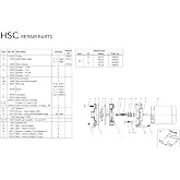 Goulds HSC15KIT Repair Rebuild Kit for HSC15