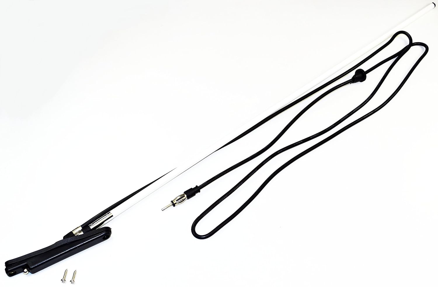 AntennaMastsRus - Retractable Manual Antenna is Compatible with (Toyota  Tercel/Paseo / Corolla/Camry / Previa/HiAce / Hilux) (Geo Prism/Tracker)  (Subaru ...